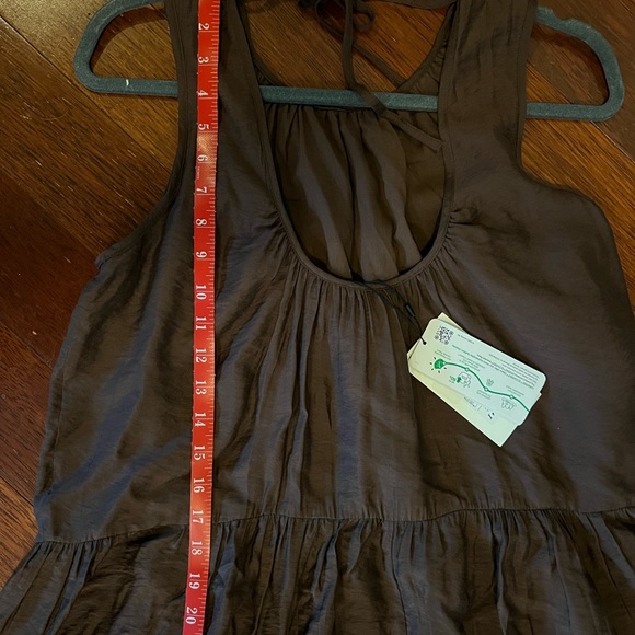 InWear “Rory” brown dress. Size 36/Small Sleeveless Maxi, loose fitting. NWT. - Picture 16 of 16
